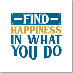 Find Happiness Posters and Art